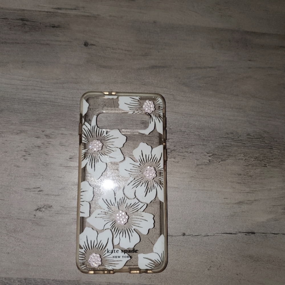 samsung s10 flower Kate spade case